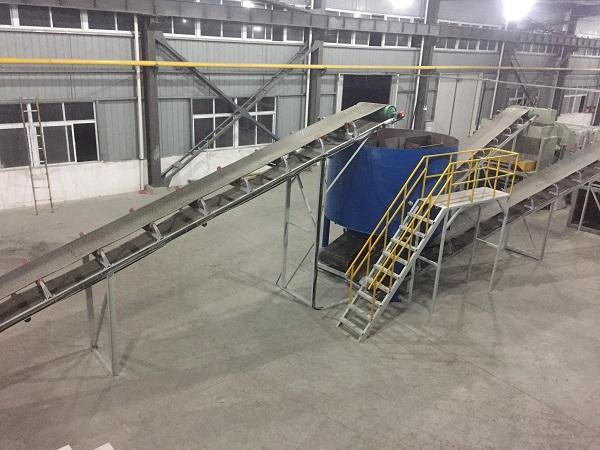 羊糞有機(jī)肥生產(chǎn)線